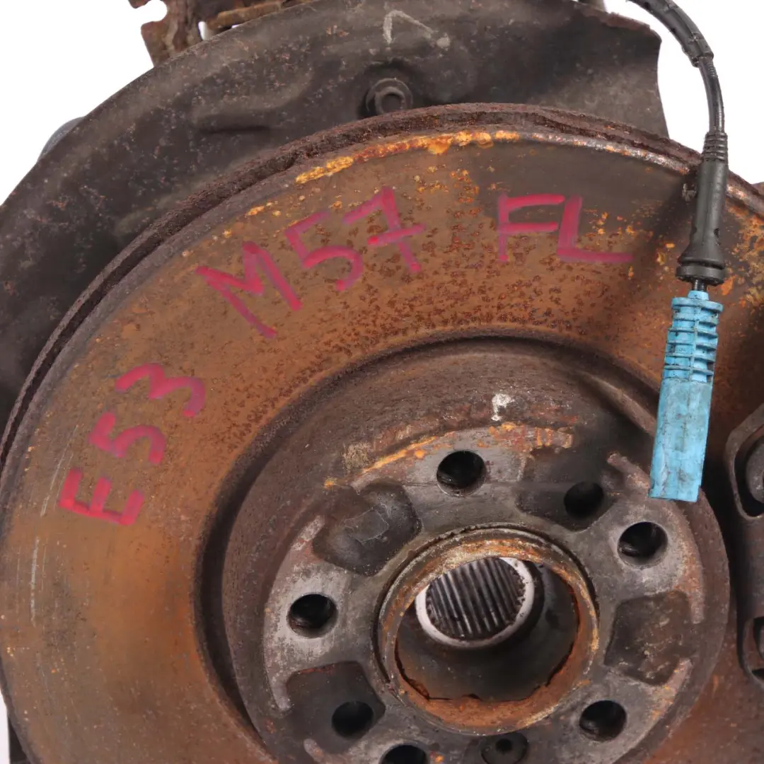 BMW X5 Series E53 3.0i M54 Sport Front Left N/S Leg Suspension Axle Brake Disc