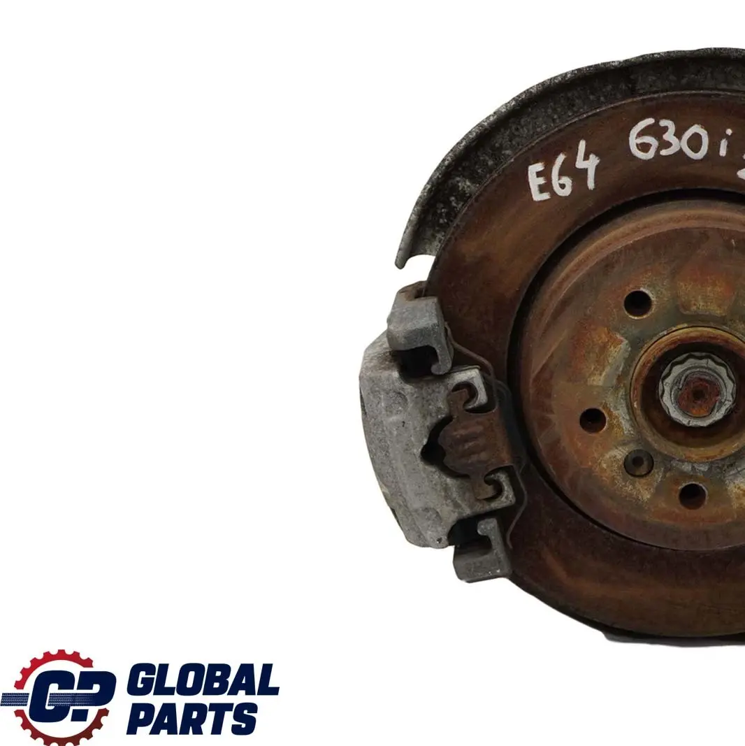 BMW 6 Series E64 630i N52 Rear Right O/S Suspension Hub Leg Brake Caliper Disc