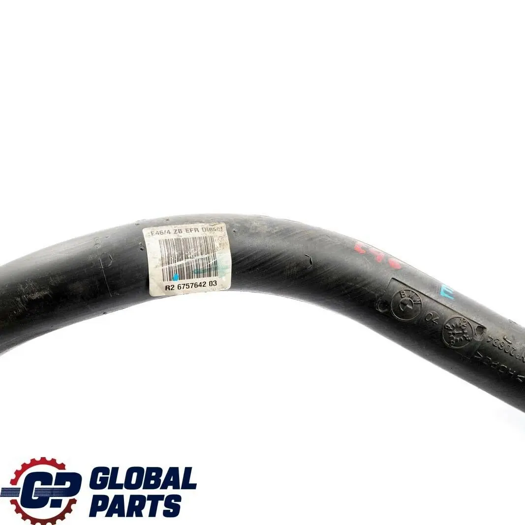 BMW E46 Conducto Plastico Llenado Deposito Combustible Diesel 6757642 1521398