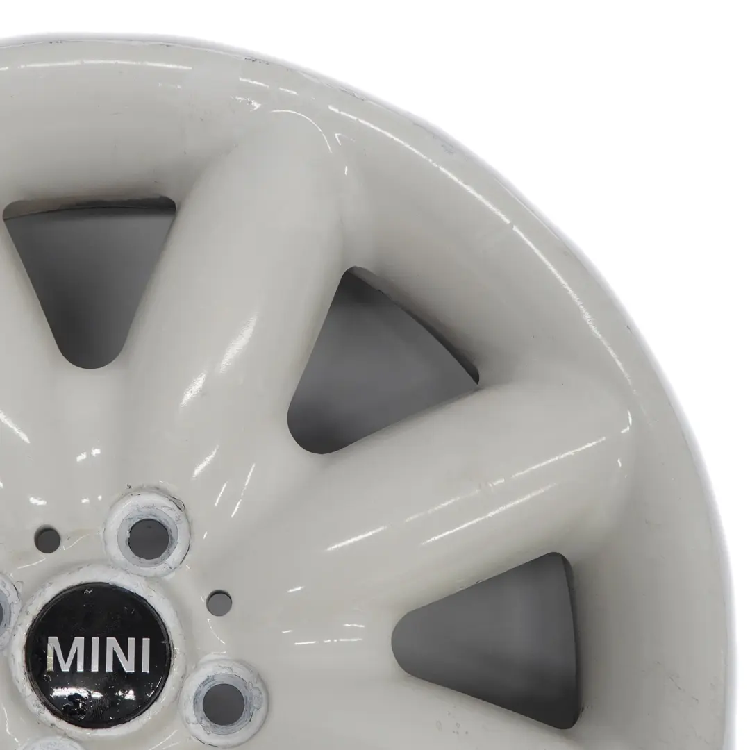 Mini Cooper R50 R53 R55 R56 R57 Weiss Alu Felge Felgen 17" ET:48 7J Spoke 85