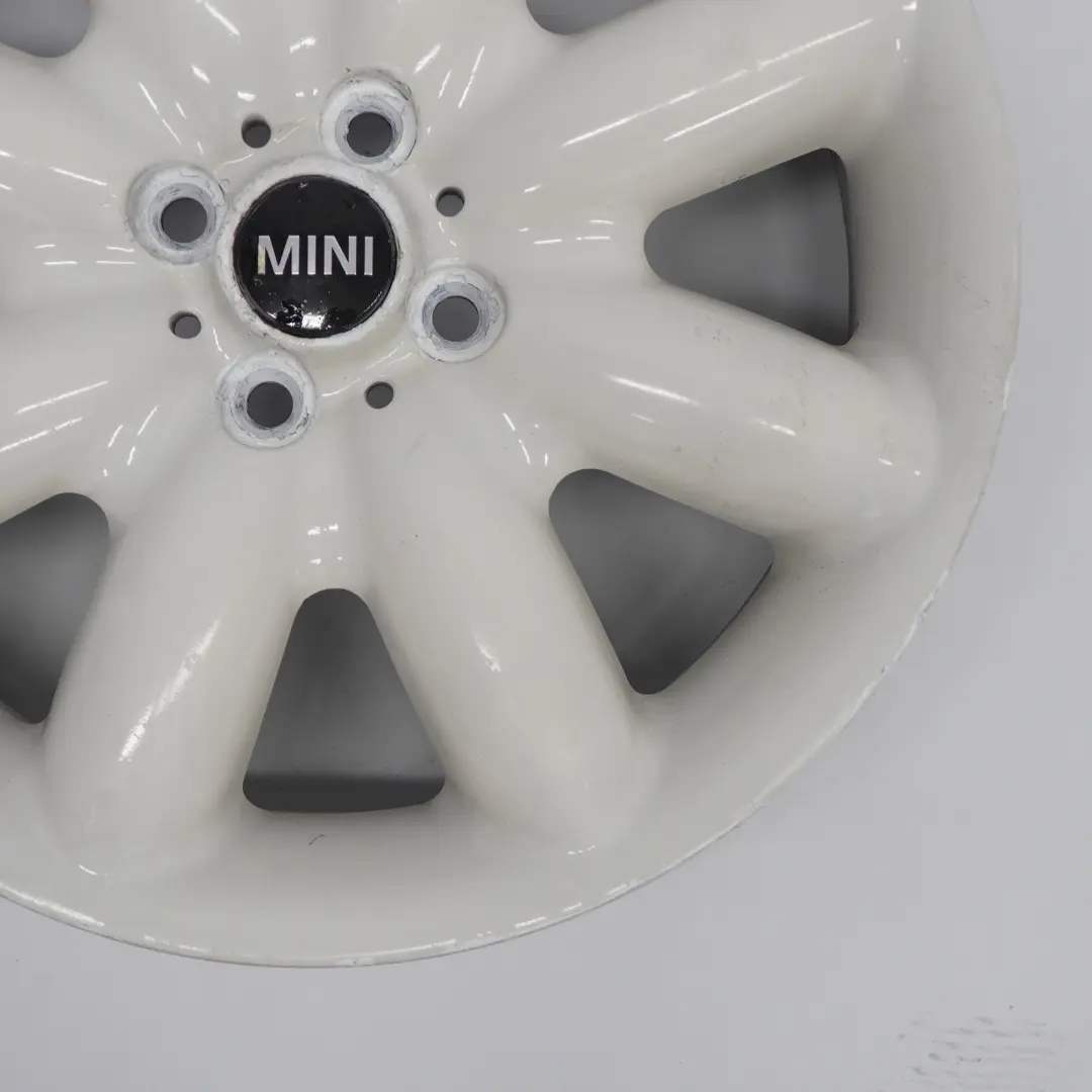 Mini Cooper R50 R53 R55 R56 R57 Weiss Alu Felge Felgen 17" ET:48 7J Spoke 85