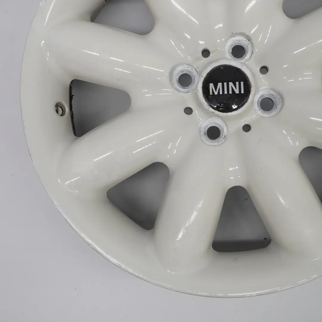 Mini Cooper R50 R53 R55 R56 R57 Weiss Alu Felge Felgen 17" ET:48 7J Spoke 85