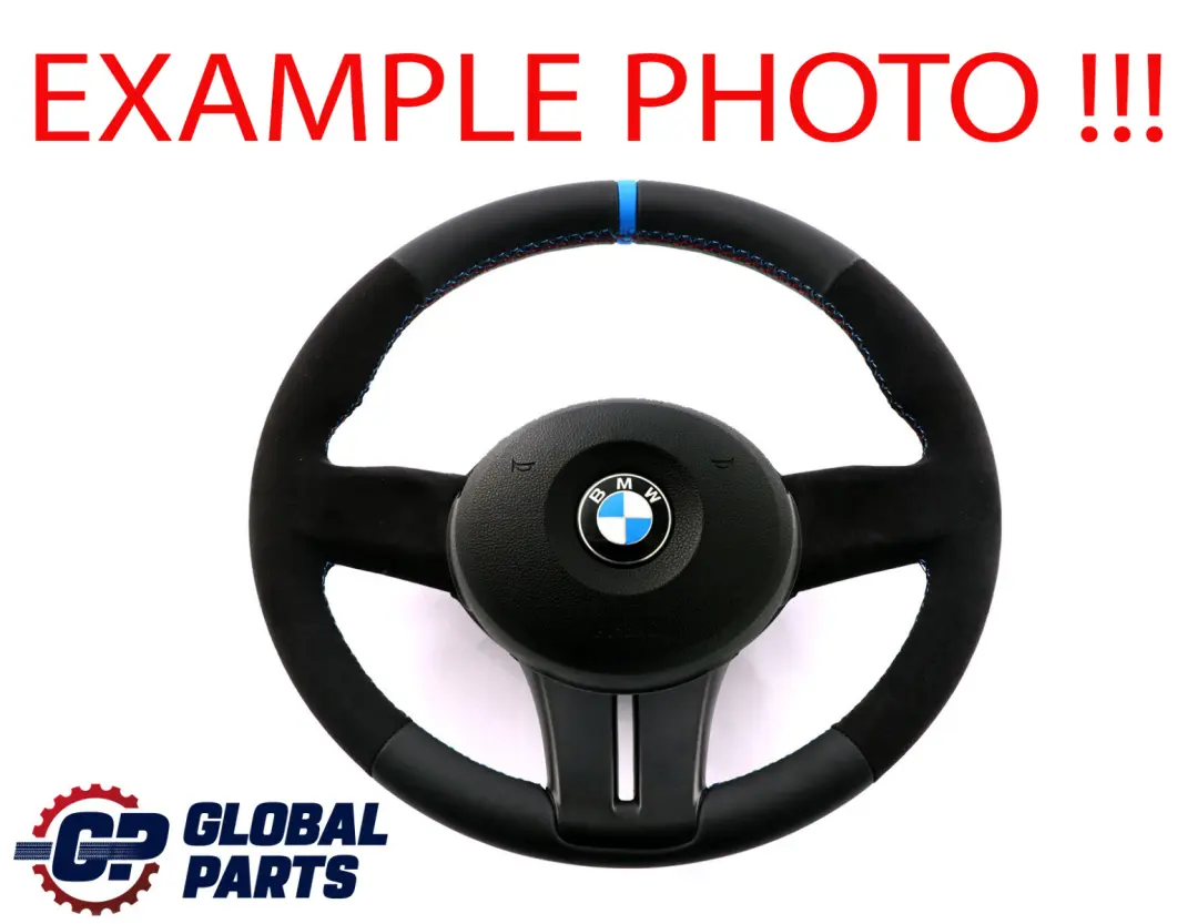 BMW Z4 Series E85 E86 NEW Black Leather / Alcantara M-Sport Look Steering Wheel