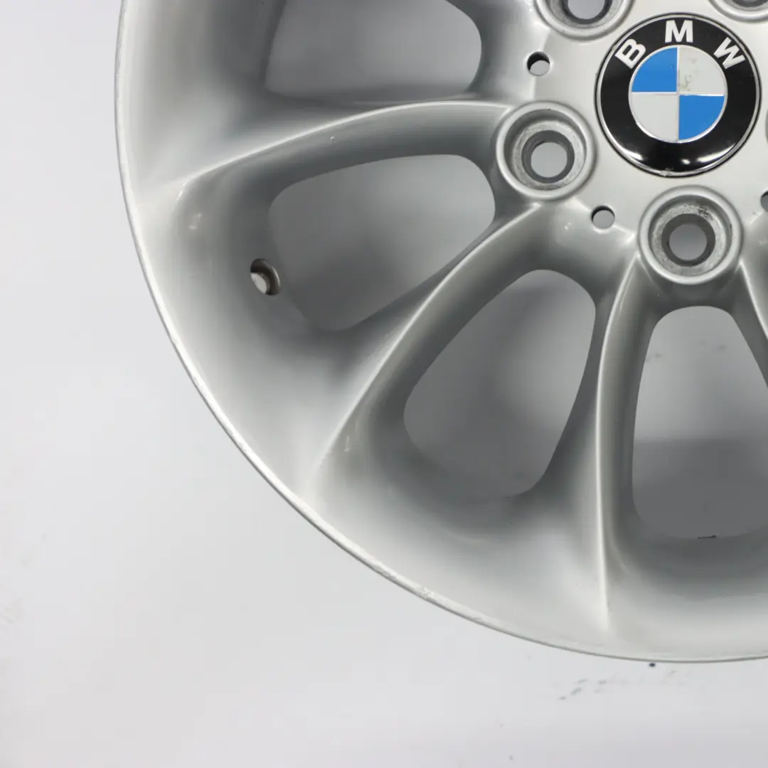 BMW Z4 Series E85 Silver Wheel Rim 17" 8J ET:47 Turbine Styling 106 6758191