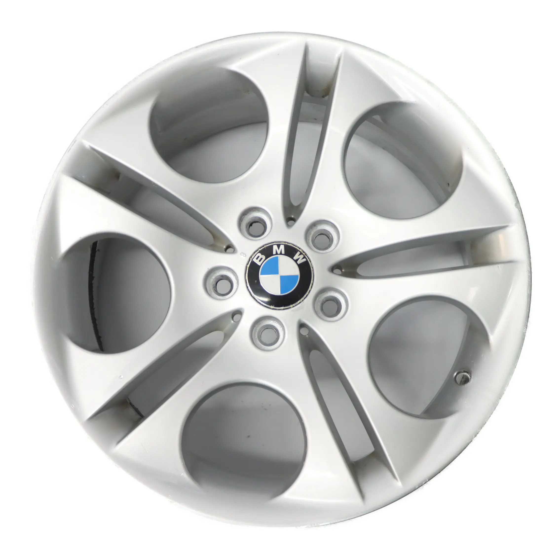 BMW Z4 E85 Rear Silver Wheel Alloy Rim 18" Ellipsoid Styling 107 8,5J ET:50