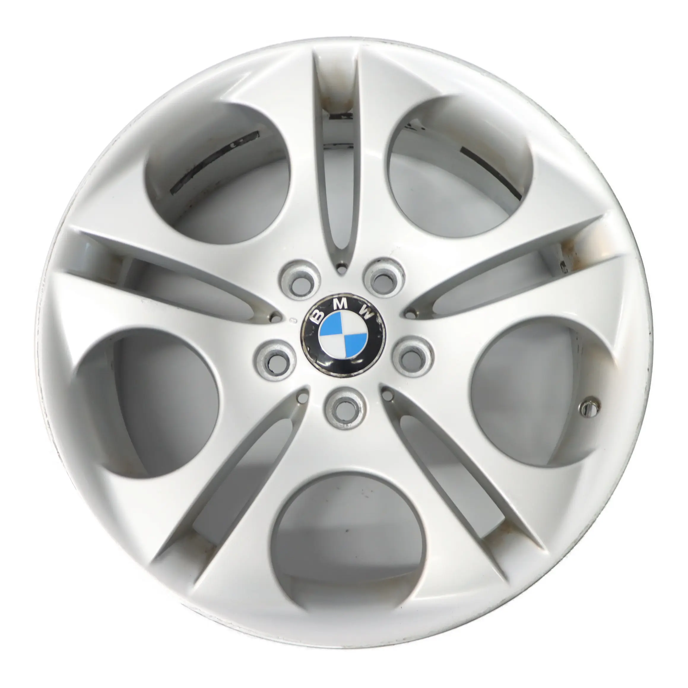 BMW Z4 E85 Silberne Hinter rad felge 18" Ellipsoid Styling 107 8,5J ET:50