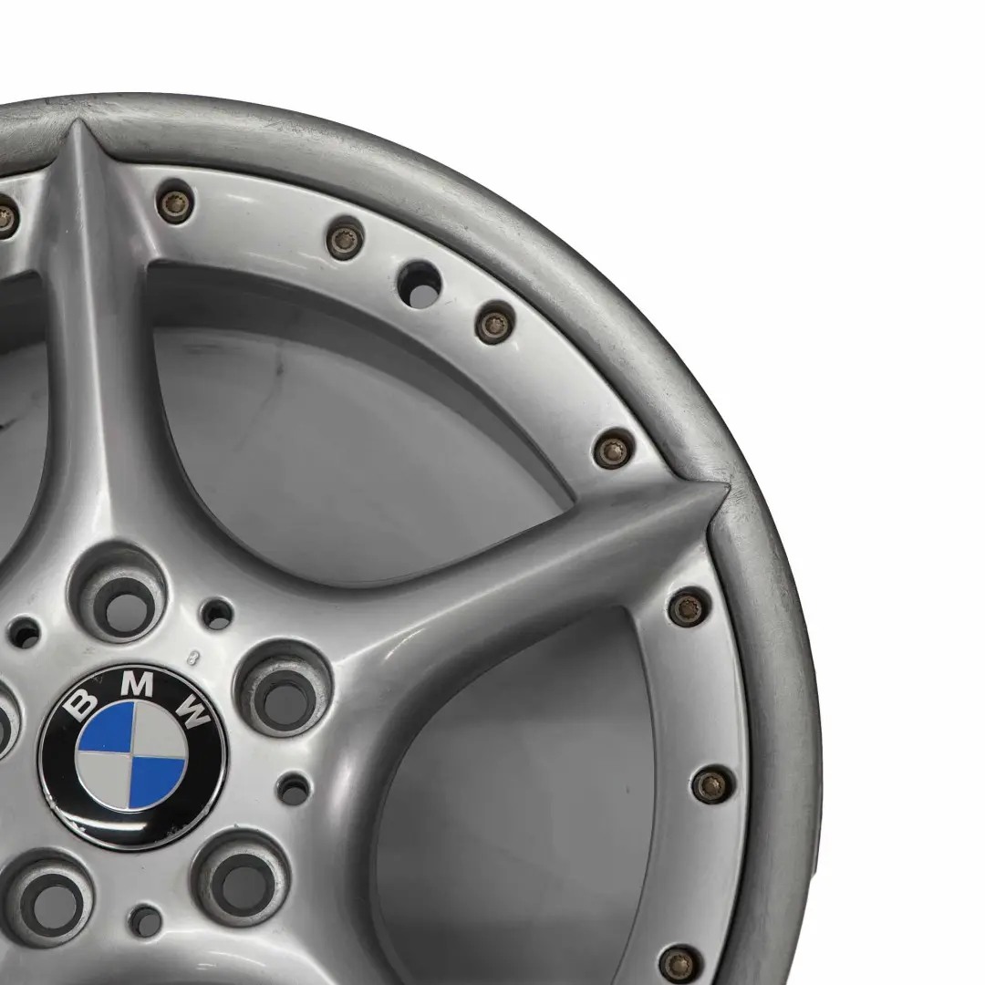 BMW Z4 Series E85 E86 Silver Front Wheel Alloy Rim 18" 8J ET:47 Star Spoke 108