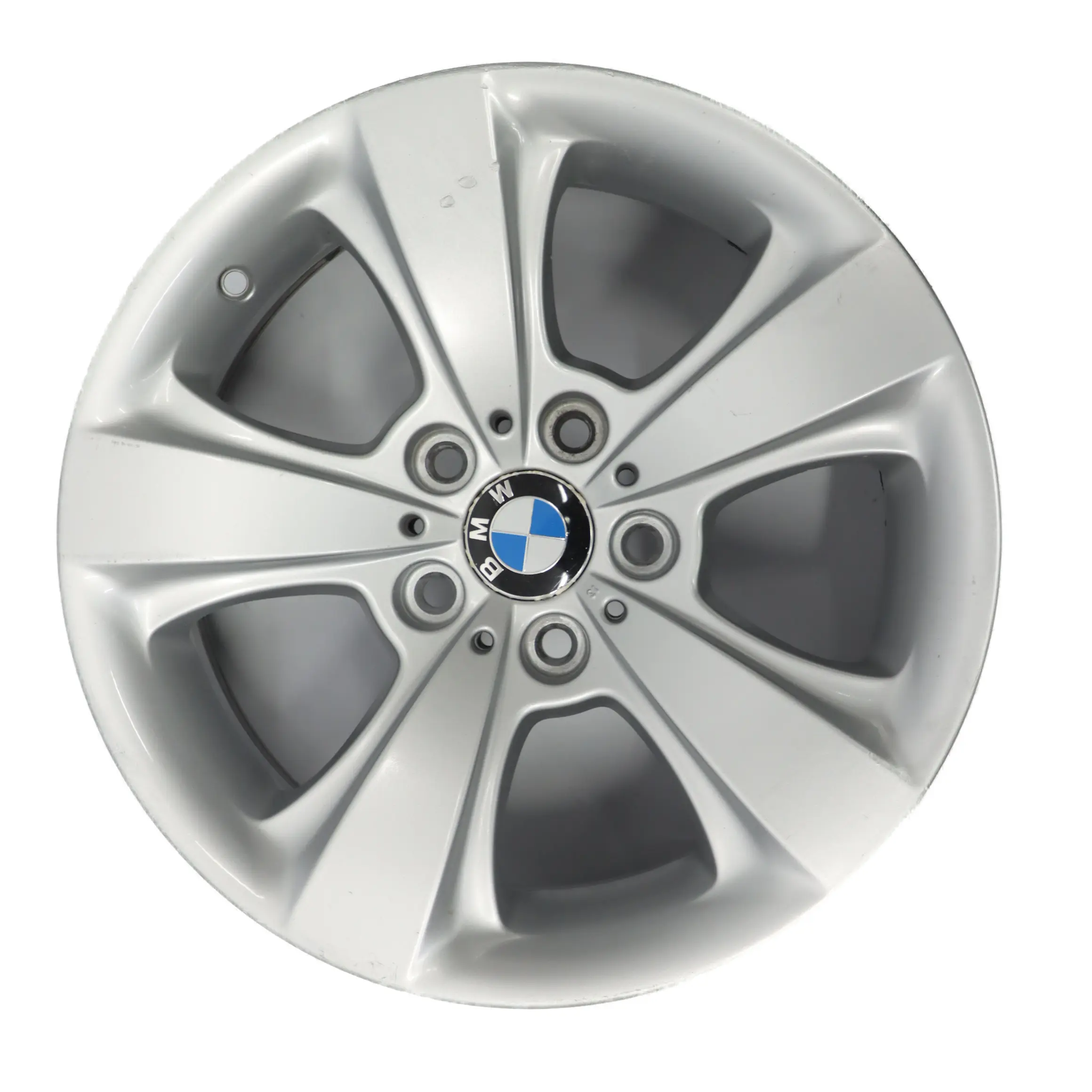 Wheel Rim BMW E63 E64 Silver Alloy 17" Star Spoke 117 7,5J ET:14 6758776