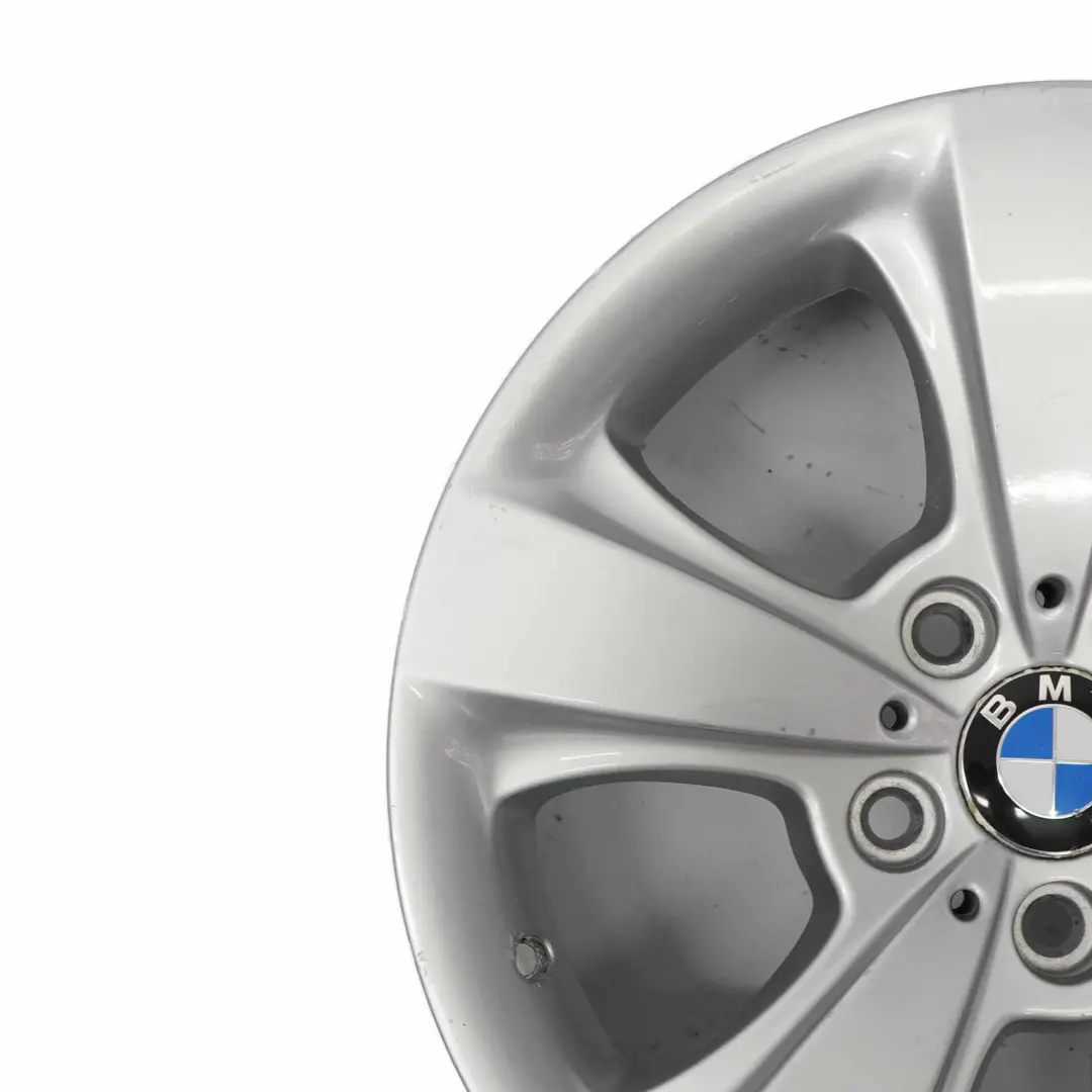 Wheel Rim BMW E63 E64 Silver Alloy 17" Star Spoke 117 7,5J ET:14 6758776