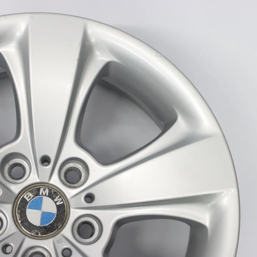 Wheel Rim BMW E63 E64 Silver Alloy 17" Star Spoke 117 7,5J ET:14 6758776