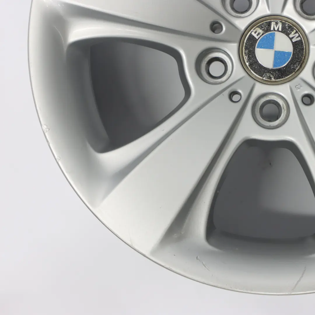 Wheel Rim BMW E63 E64 Silver Alloy 17" Star Spoke 117 7,5J ET:14 6758776