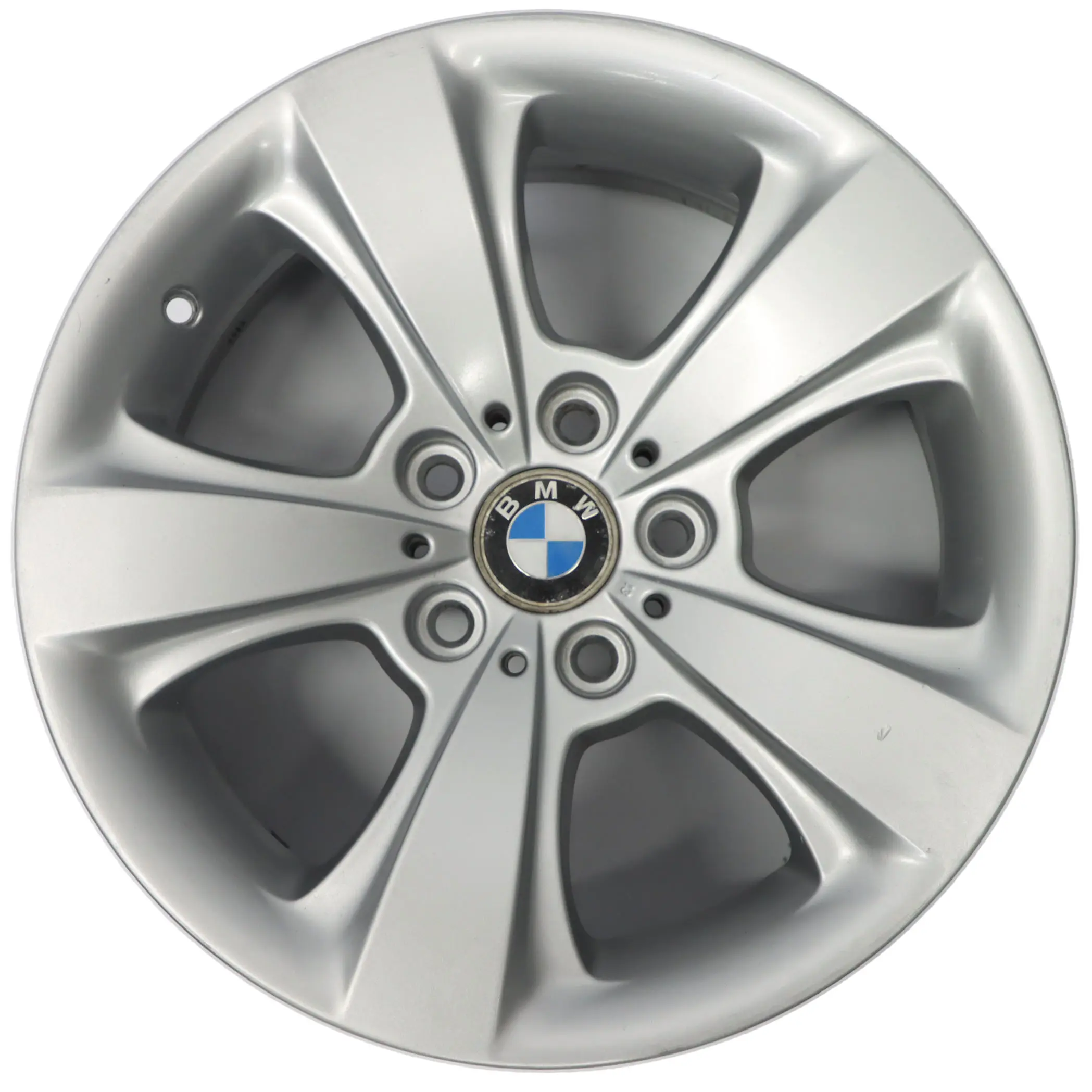 Wheel Rim BMW E63 E64 Silver Alloy 17" Star Spoke 117 7,5J ET:14 6758776