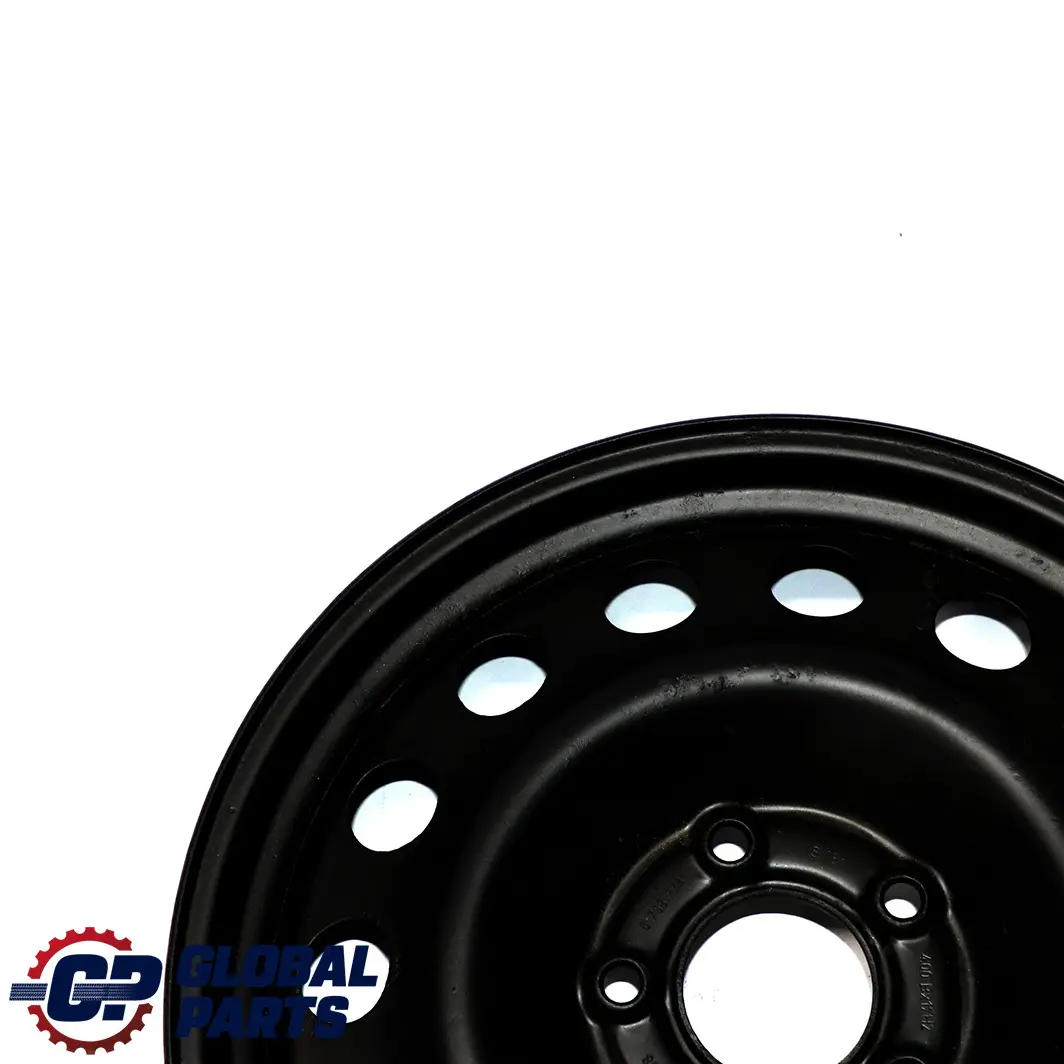 BMW E60 E61 X3 E83 Rueda de Recambio Compacta Acero Negro R17 4BX17 17