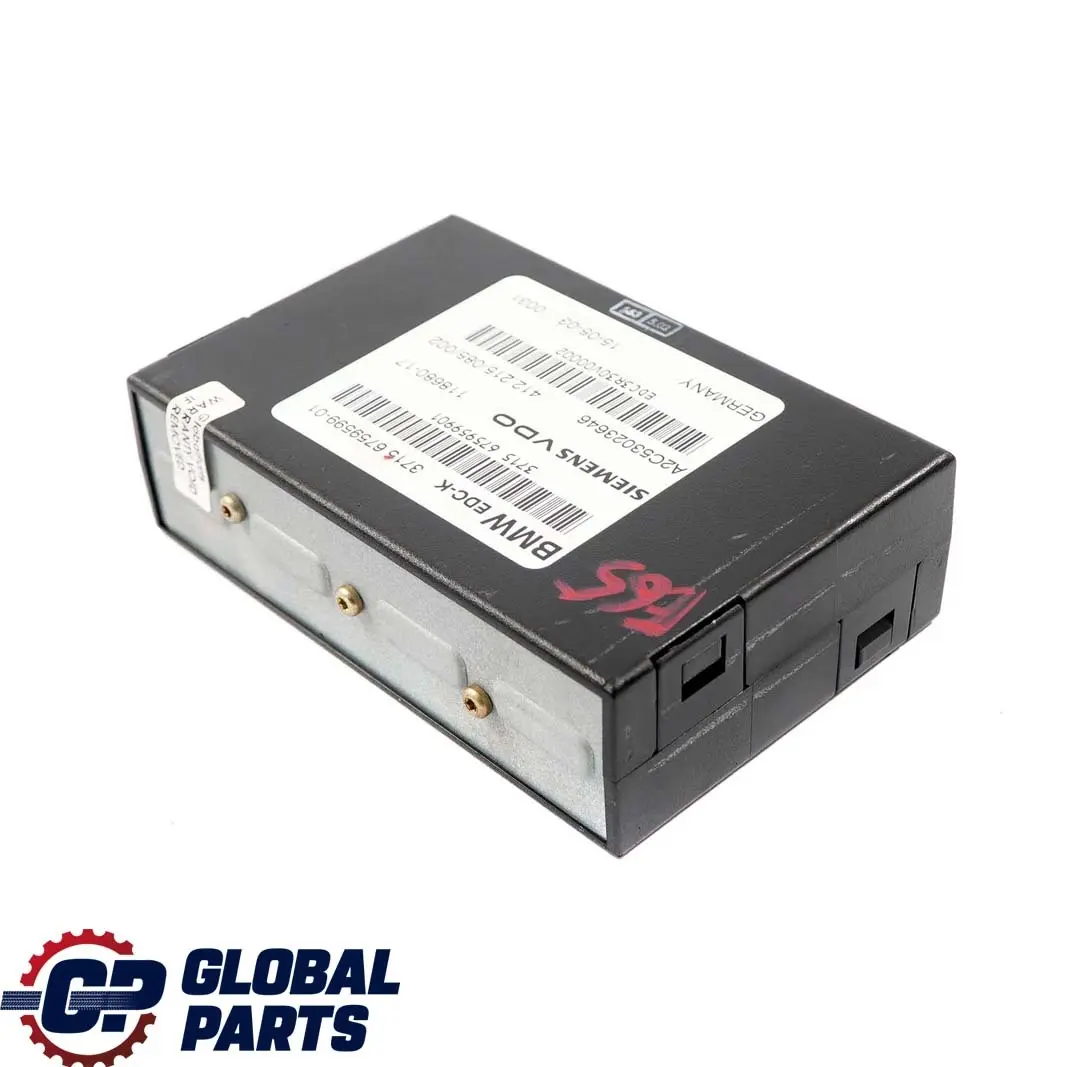 BMW 5 6 E60 E61N LCI E65 Edc-K Unite De Commande ECU 6759599