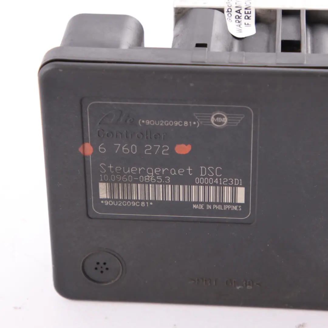 Pompe de frein MINI R50 R52 Module de Controle Hydraulique ABS 6760271 6760272