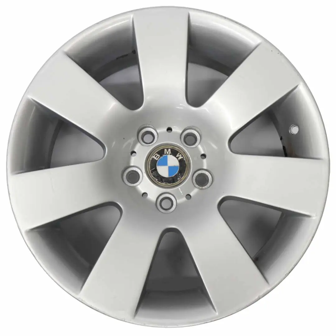 BMW E60 E61 Llanta de Aleacion Plateada 18 " Radio Estrella 123 8J ET:20 6760616