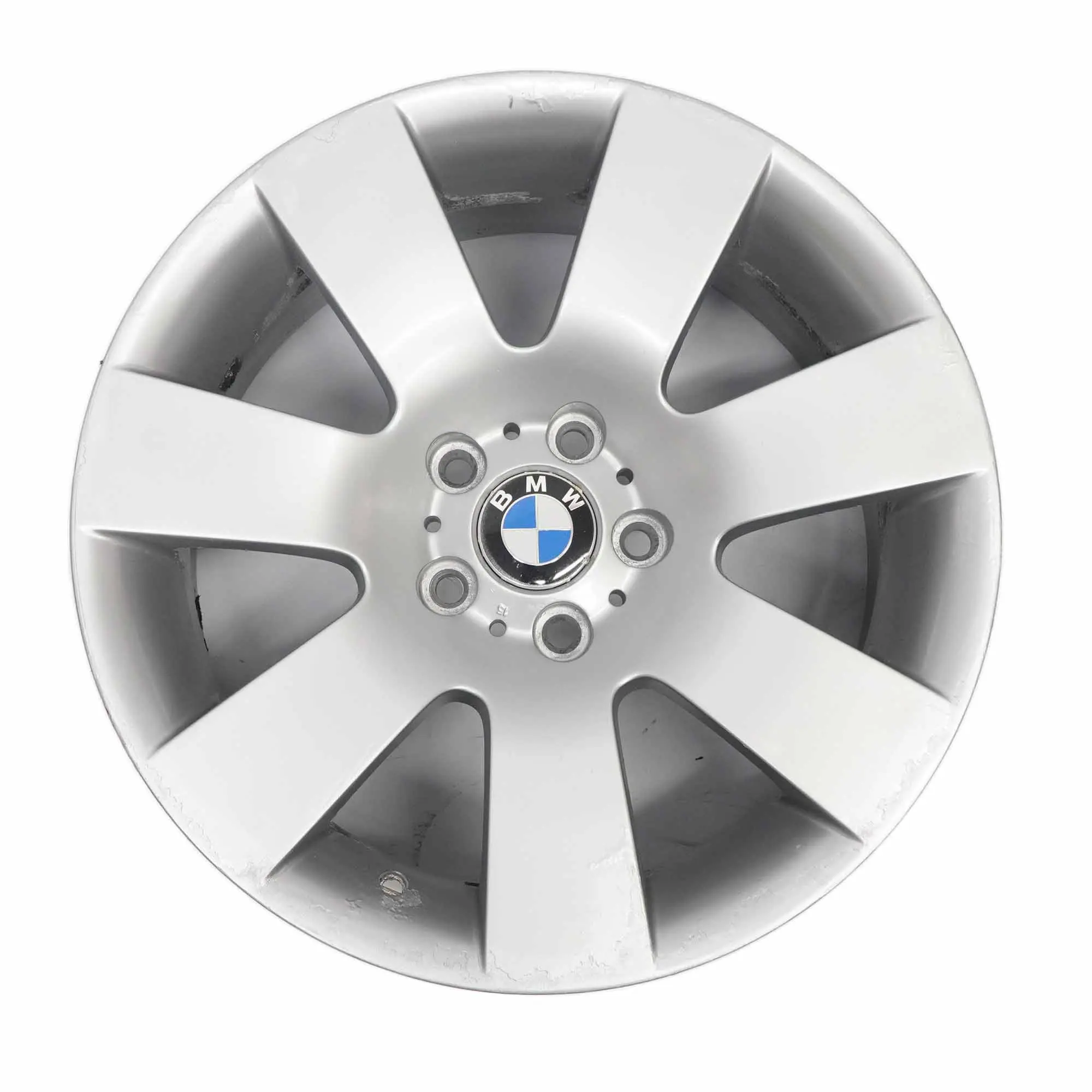 BMW E60 E61 Silver Alloy Wheel Rim 18" Star Spoke 123 8J ET:20 6760616