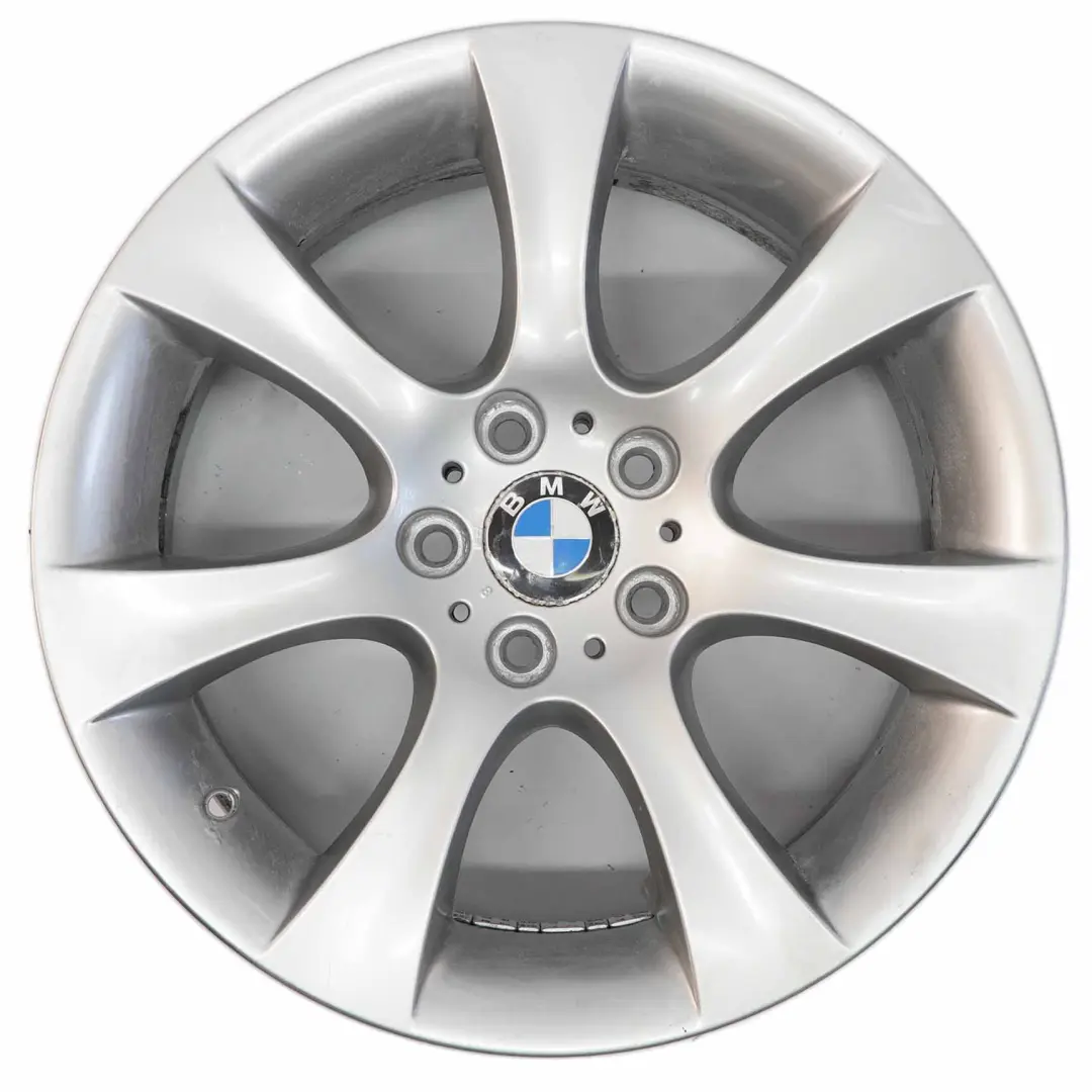 BMW Serie 5 E60 E61 Llanta aleación de plata 18 "8J ET:20 Star Spoke 124 6760617