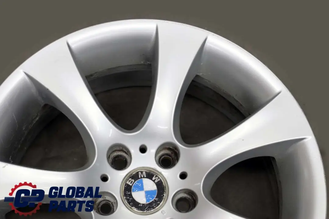 BMW 5 Series E60 E61 Silver Alloy Wheel Rim 18" ET:20 8J Star Spoke 124 6760617