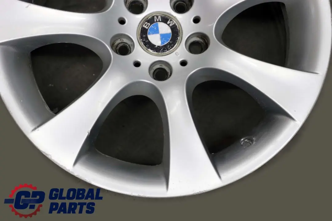 BMW 5 Series E60 E61 Silver Alloy Wheel Rim 18" ET:20 8J Star Spoke 124 6760617