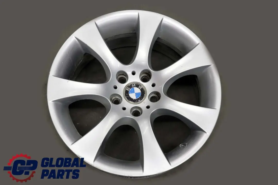 BMW 5 Series E60 E61 Silver Alloy Wheel Rim 18" ET:20 8J Star Spoke 124 6760617