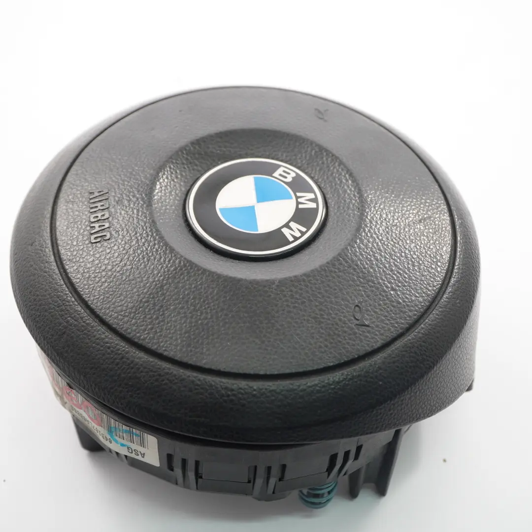 BMW E60 E61 E63 Steering Wheel M-Sport Air Module Driver's Side Black 6761382