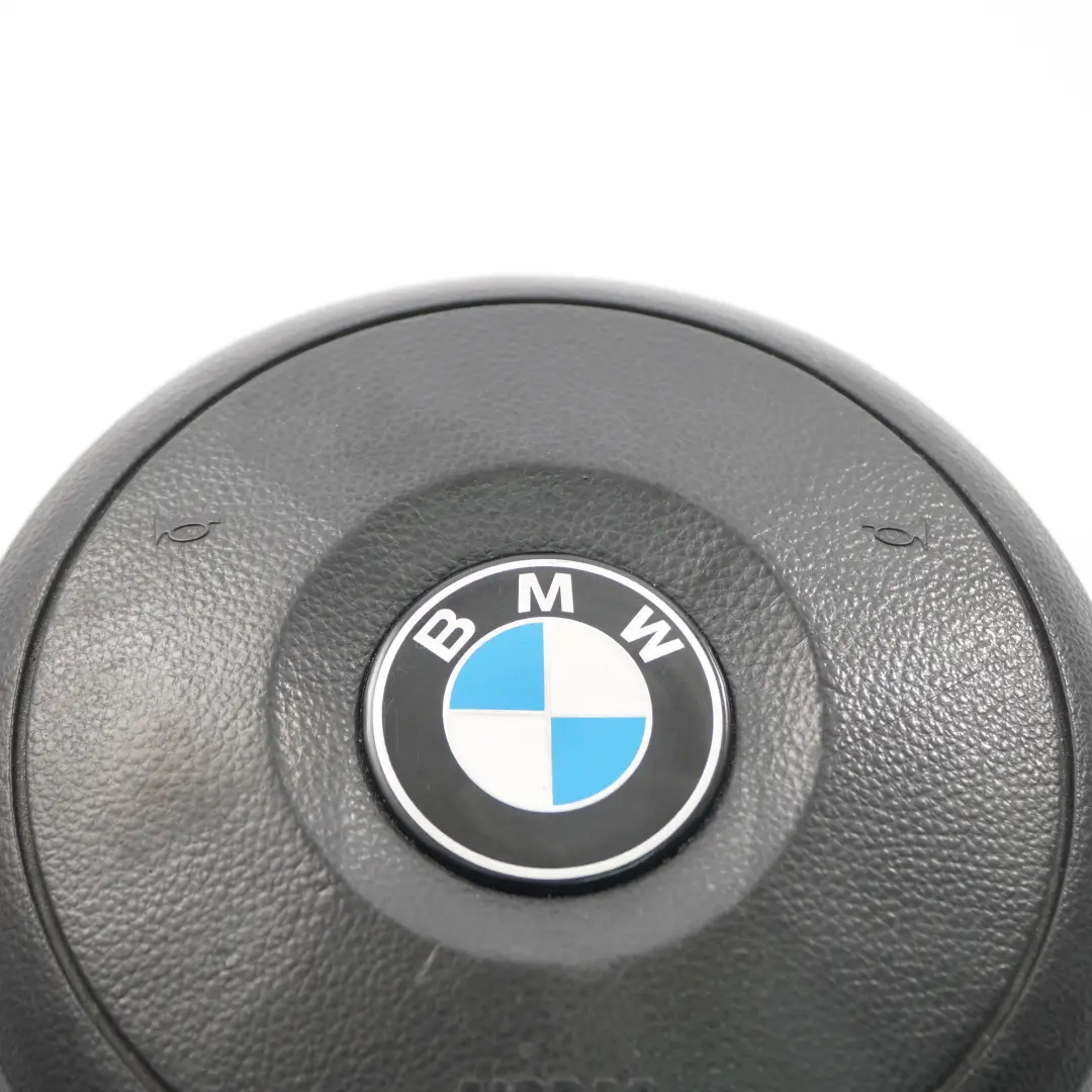 BMW E60 E61 E63 Steering Wheel M-Sport Air Module Driver's Side Black 6761382