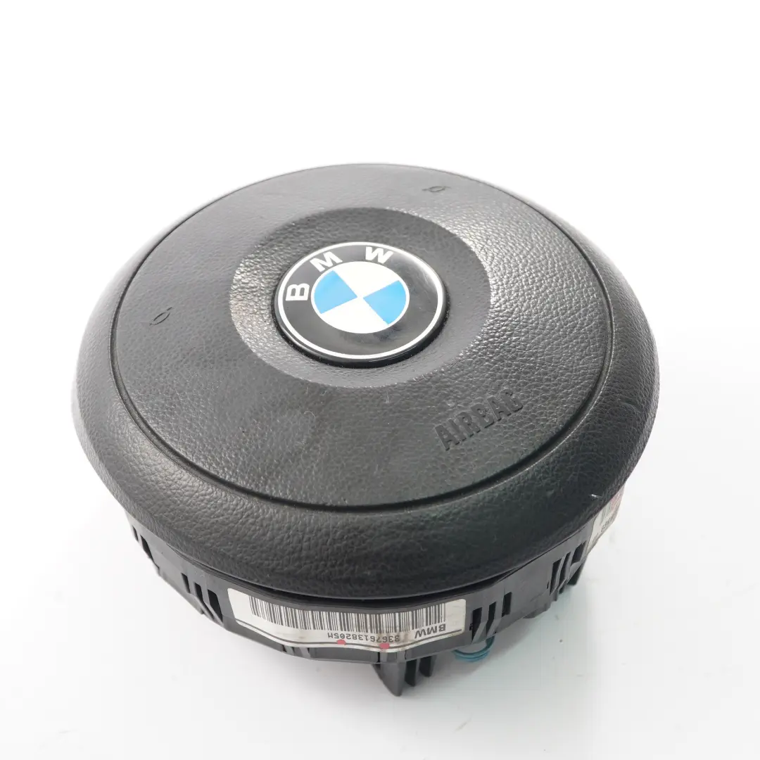 BMW E60 E61 E63 Steering Wheel M-Sport Air Module Driver's Side Black 6761382