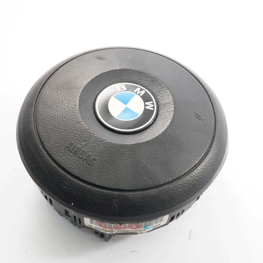 BMW E60 E61 E63 Steering Wheel M-Sport Air Module Driver's Side Black 6761382