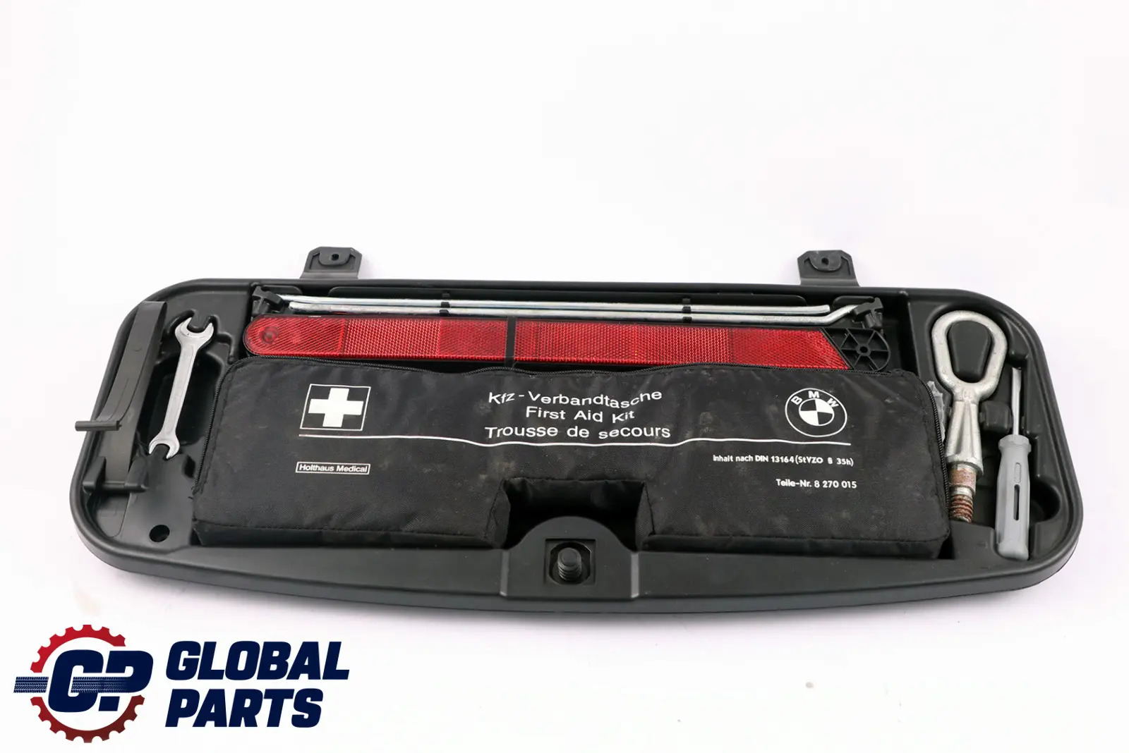 BMW Serie 5 7 1 E60 E65 E66 Tailgate Bootlid Storage Tool Box Trim Towing Eye