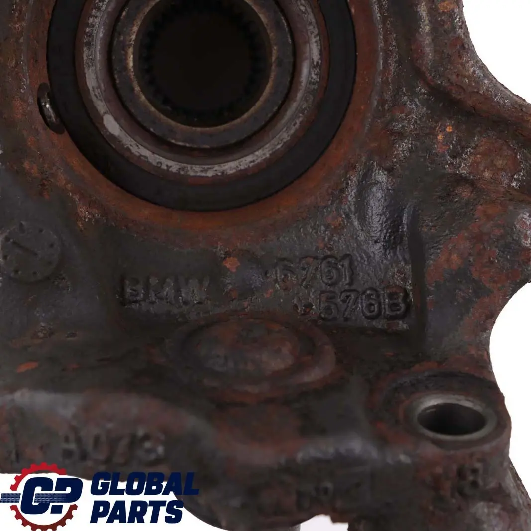BMW X5 E53 Front Axle Suspension Right O/S Wheel Carrier Knuckle Hub 6761576