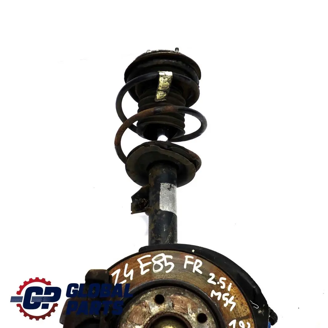 BMW Z4 Serie E85 2.5i M54 Delantero Derecho Suspension Pierna Freno Disco Eje