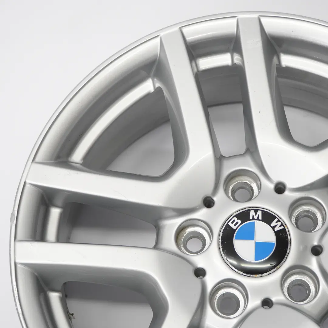 BMW X5 E53 Silver Light Alloy Wheel Rim V spoke 130 17" 7,5J ET:40 6761929