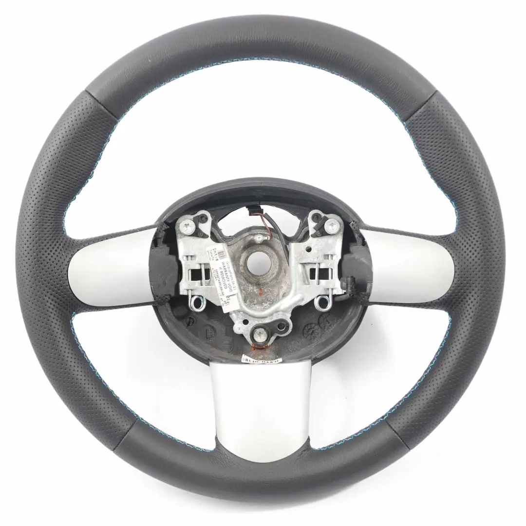 Mini Cooper R50 R52 R53 NEW Black Leather Sport Steering Wheel 6762457