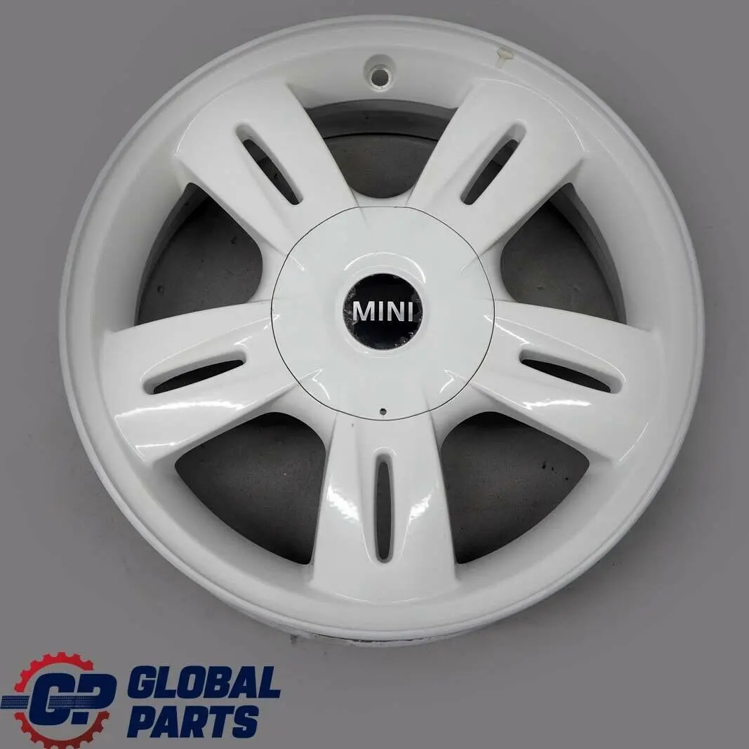 Mini One R50 R52 Llanta De aleacion blanca 15" ET:45 5,5J 5 Star Rocket 93