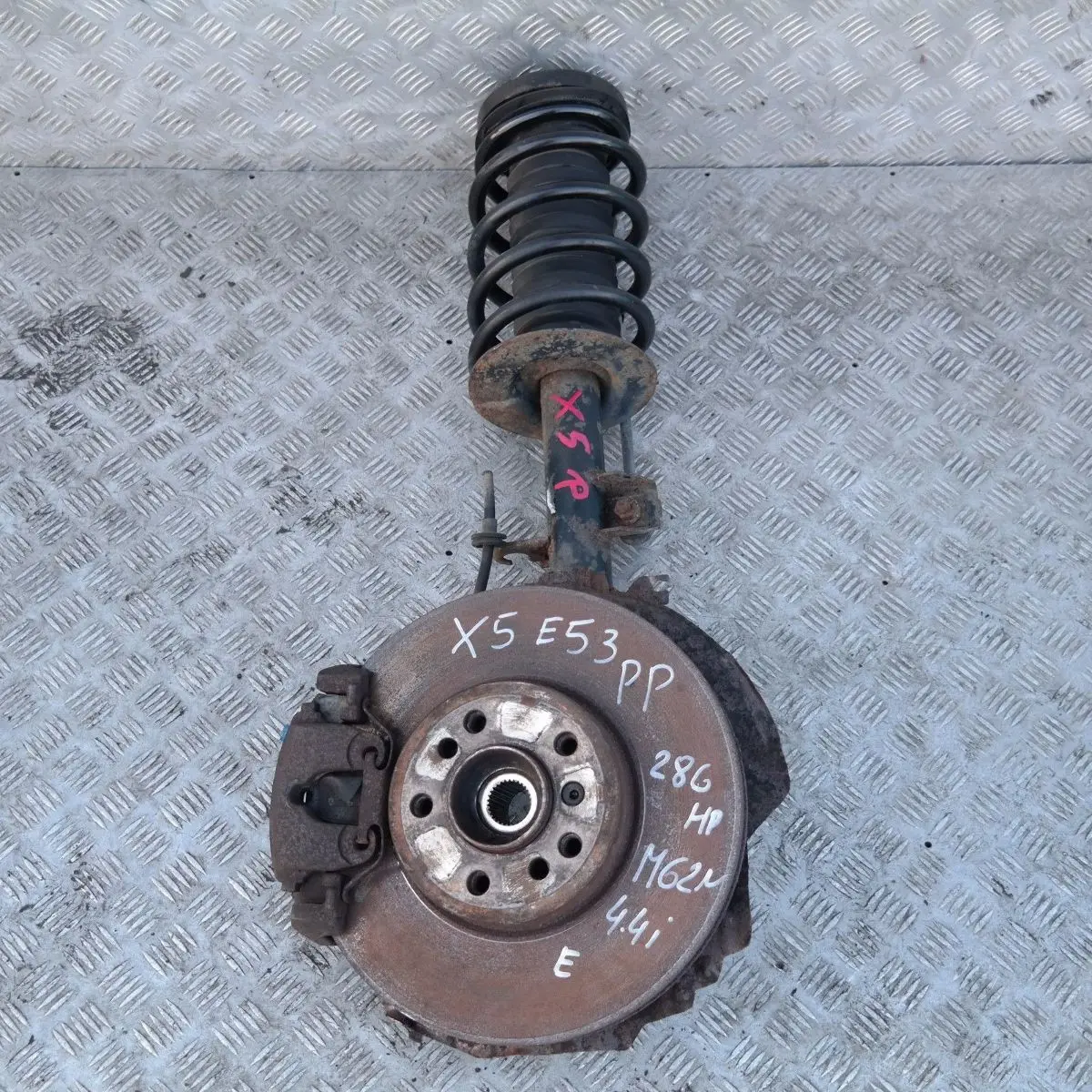 BMW X5 er 1 E53 4.4 M62 Federbein Vorn Rechts Vorderachsfederung 6764602