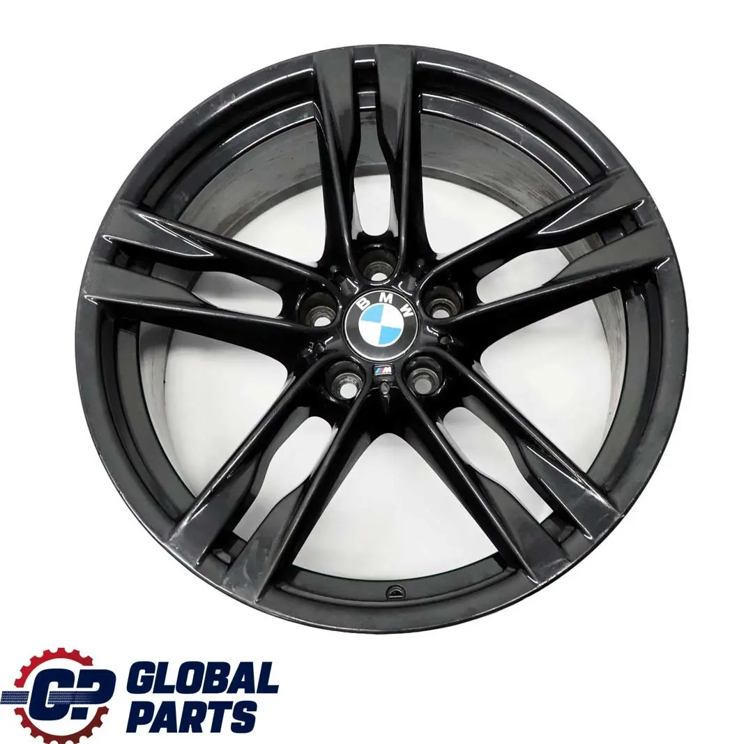 BMW F06 F12 Hinten Alu Felge Alufelge 20" 9J ET:44 M Doppelspeiche 373 7843716