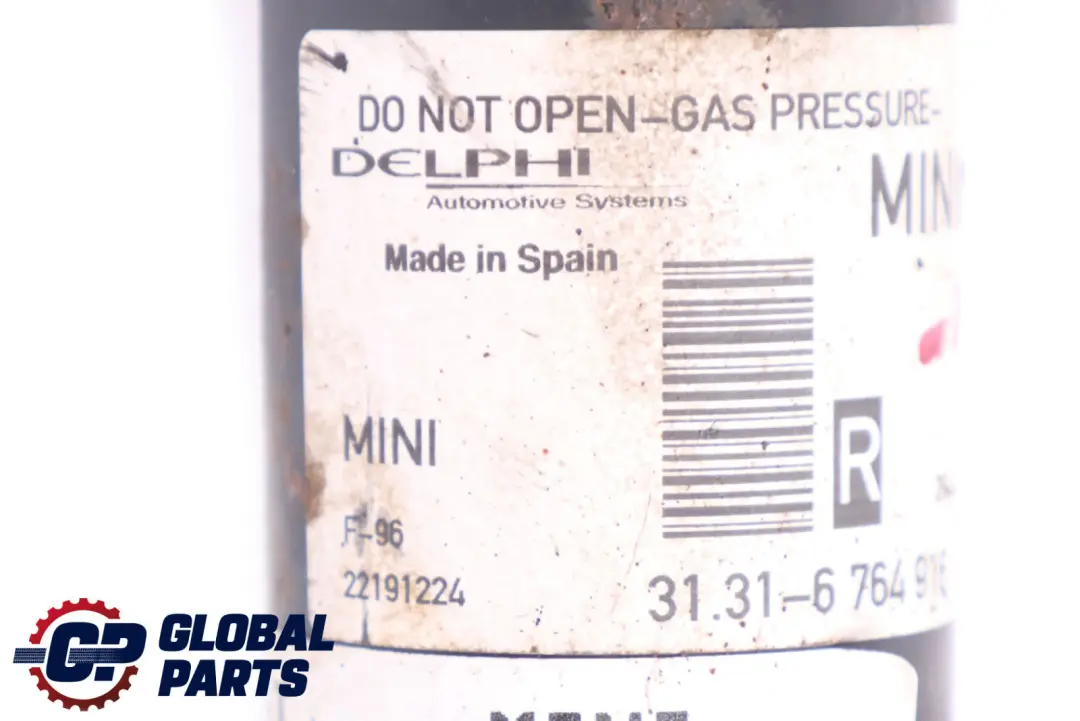 Mini One R50 W10 W17 Amortiguador delantero derecho Spring Strut 6764916