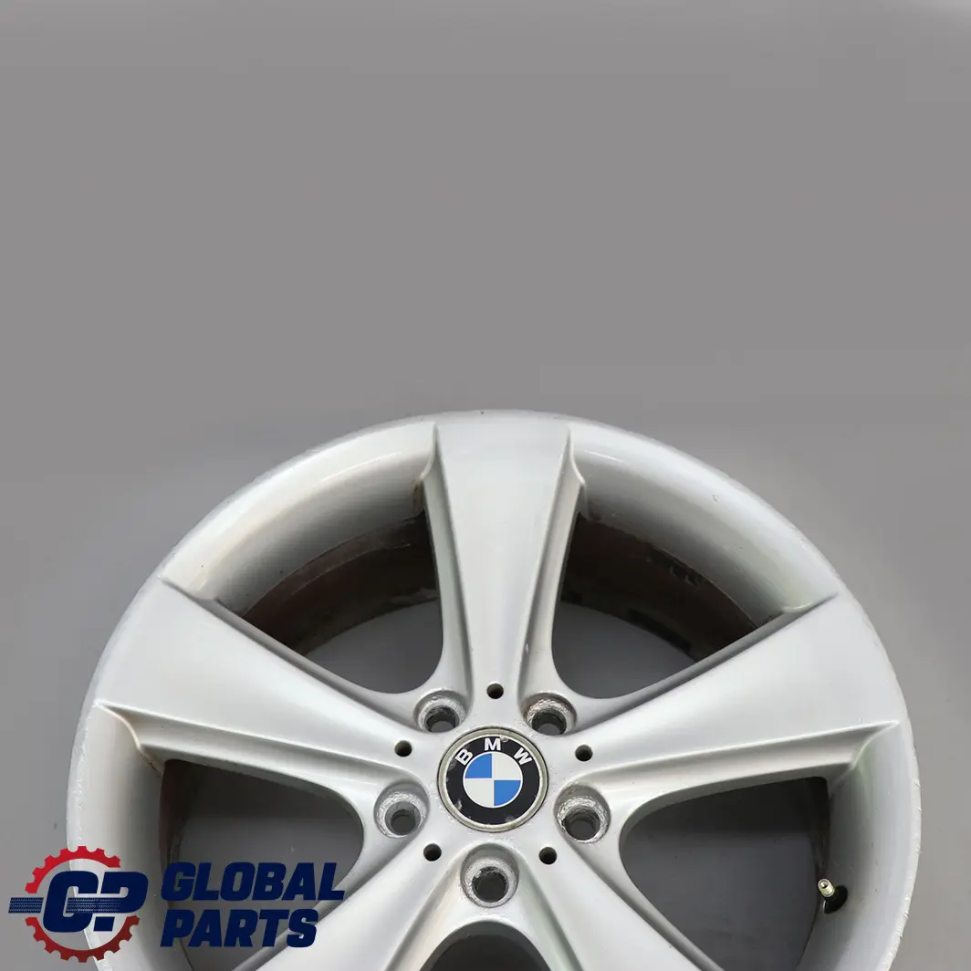 BMW X3 E83 Silver Front Alloy Wheel Rim 19" 8,5J ET:46 Star Spoke 128 6765028