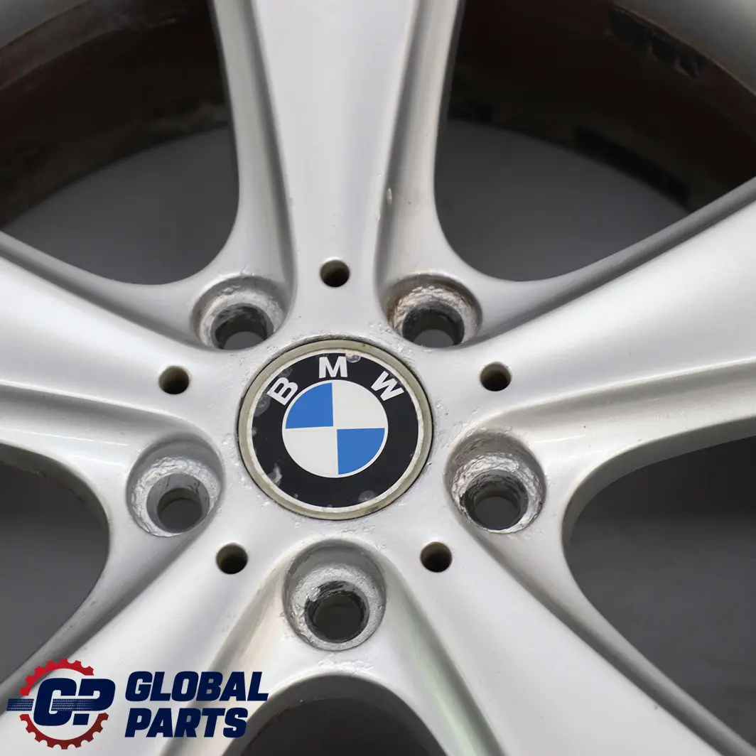 BMW X3 E83 Silver Front Alloy Wheel Rim 19" 8,5J ET:46 Star Spoke 128 6765028