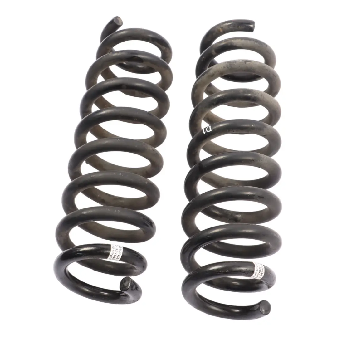 BMW E87 Coil Spring Suspensión Eje Trasero Izquierda Derecha Set 6767343