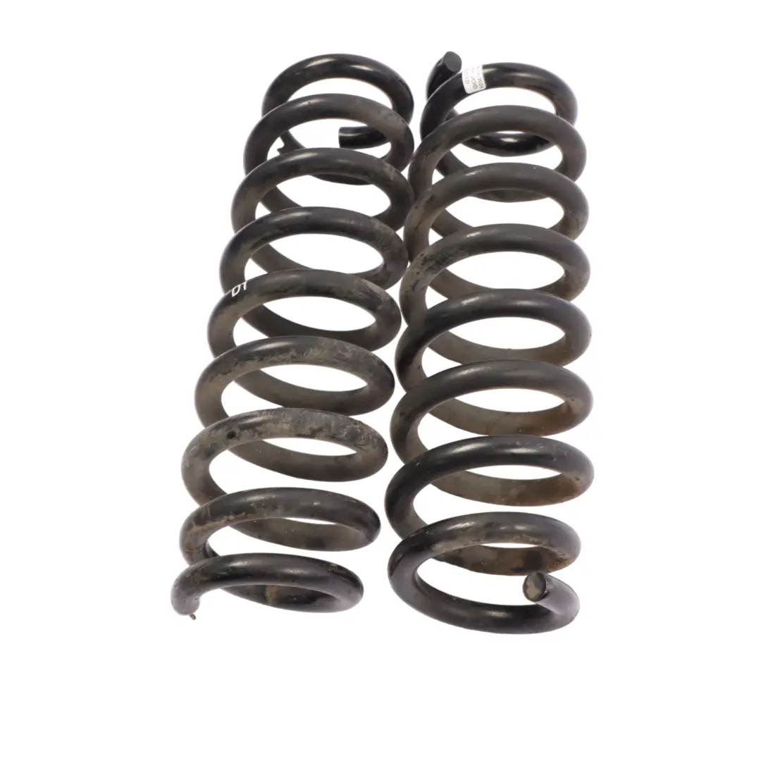 BMW E87 Coil Spring Suspensión Eje Trasero Izquierda Derecha Set 6767343