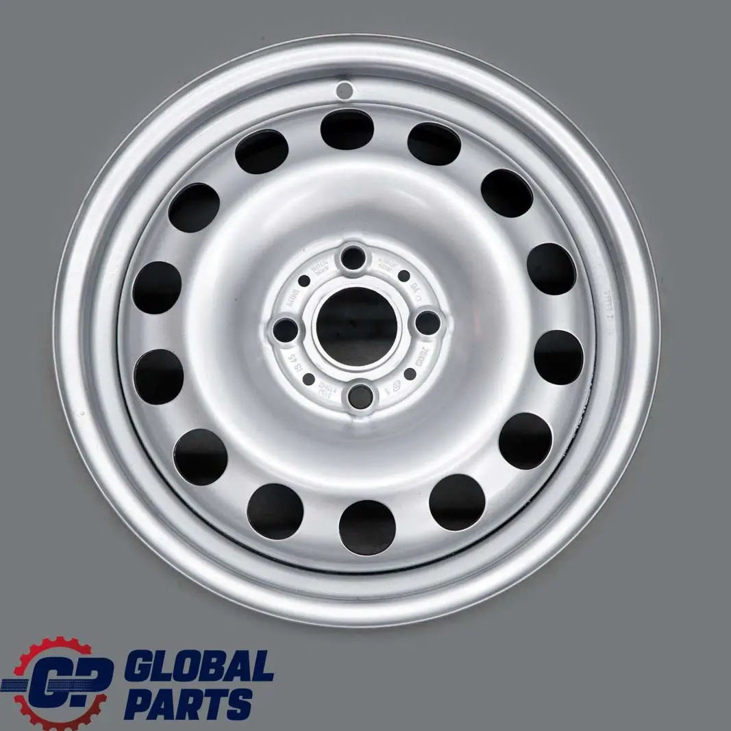 Mini Cooper One R50 R52 R55 R56 R57 R58 R59 Silver Steel Wheel Rim 15" 6768497