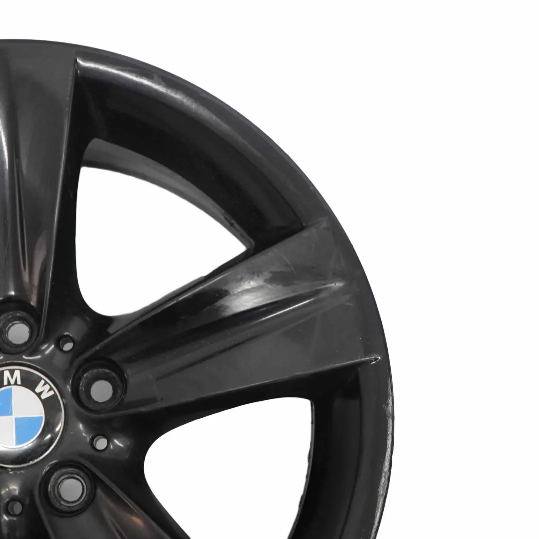 BMW E90 E91 E92 Schwarz Hinten Felge Alufelge 18" Sternspeiche 189 8,5J ET:37