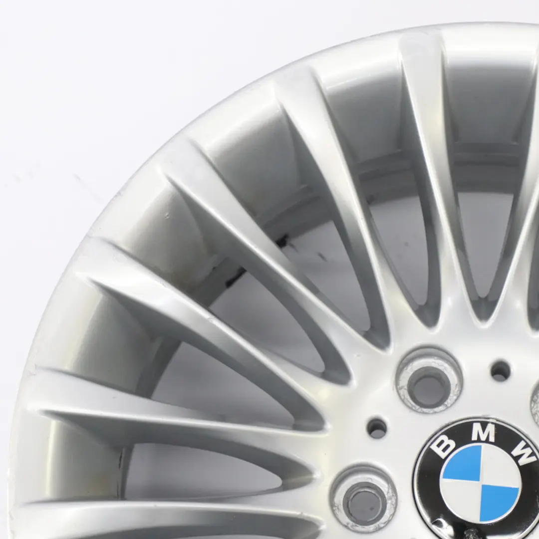 BMW E90 E91 Silver Alloy Wheel Rim 17" ET:34 8J Spider Spoke 187 6768969