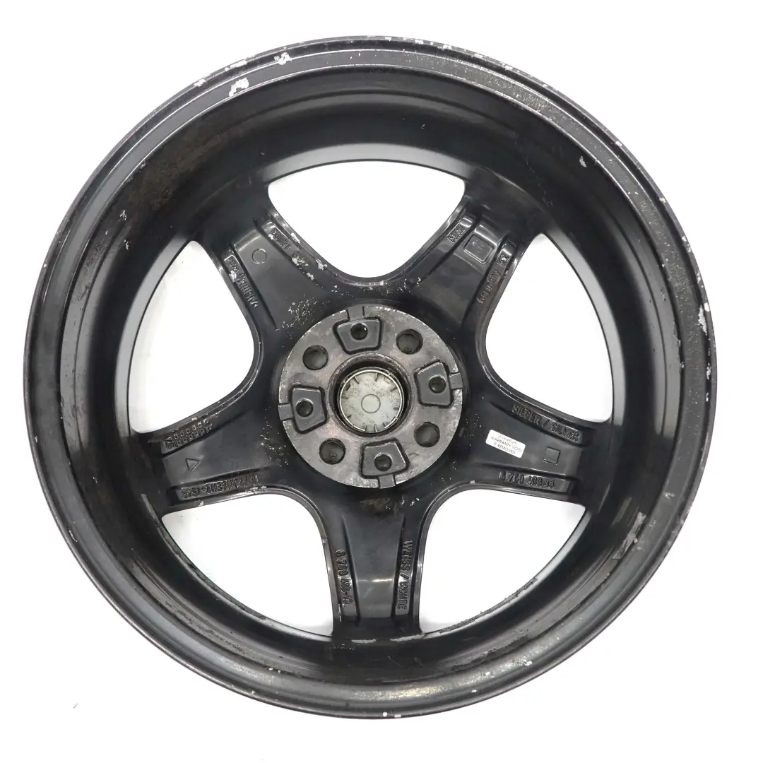 Mini Cooper One R50 R55 R56 Schwarz Alu Felge Alufelge 16" 6,5J 6769409 ET:48