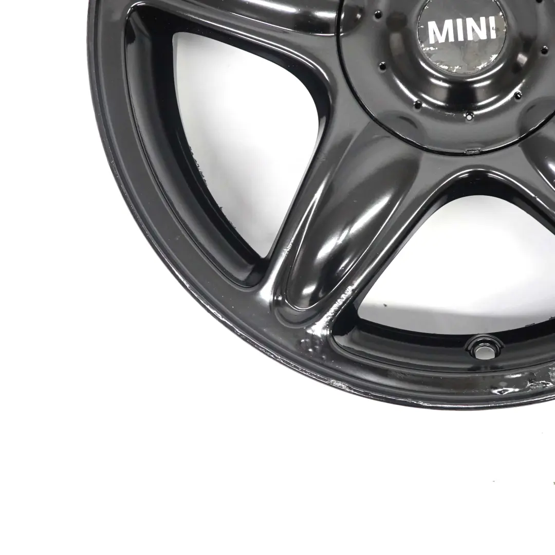 Mini Cooper One R50 R55 R56 Schwarz Alu Felge Alufelge 16" 6,5J 6769409 ET:48