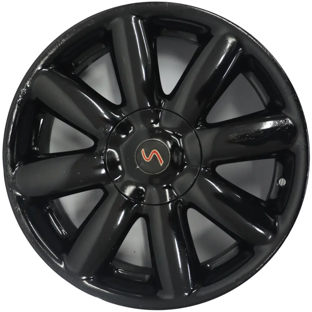 Mini Cooper R50 R55 R56 R57 Schwarz Felge 17" 7J ET:48 Crown Speiche 104