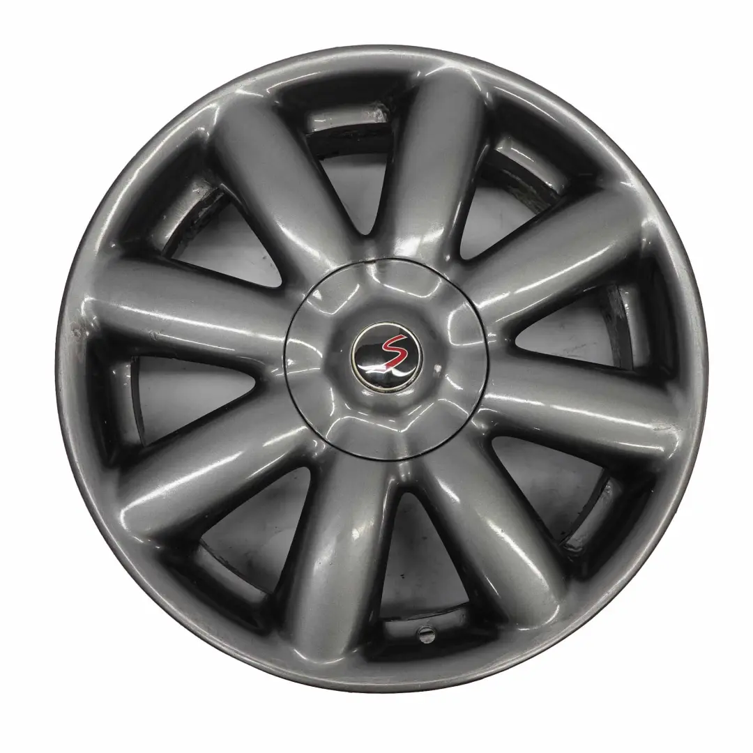 Mini Cooper R50 R55 R56 R57 Grey Wheel Alloy Rim 17" 7J Crown Spoke 104