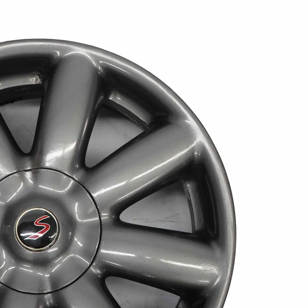 Mini Cooper R50 R55 R56 R57 Grey Wheel Alloy Rim 17" 7J Crown Spoke 104